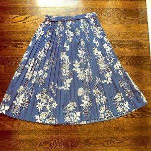 Long floral Banana Republic skirt